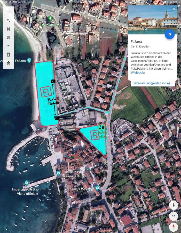 Istrian Stone House In The Heart Of The Beautiful Fishing Village Fazana - Only Few Steps From The Sea And The Wonderful Beach - Incl Plasma-Quad-Plus-Filter Against C O V I D Exteriér fotografie